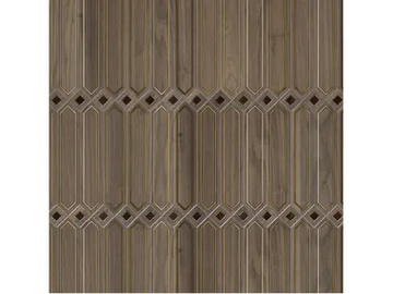 SPECIAL PANEL MATITA INSTALLATION 120 - Inlaid 3 layers wooden parquet by FOGLIE D'ORO - view 2